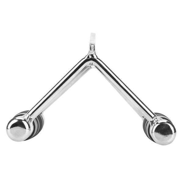 Polea Metal Doble Tipo Estribo P/ Triceps Pesas Remo - Imagen 2