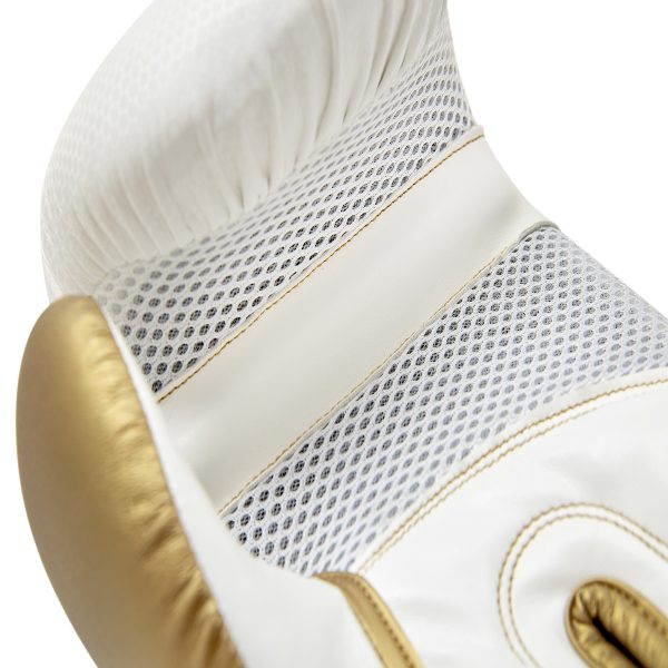 GUANTE BOXEO BLANCO 12 OZ + VENDA 2,5MTS REEBOK - Imagen 5