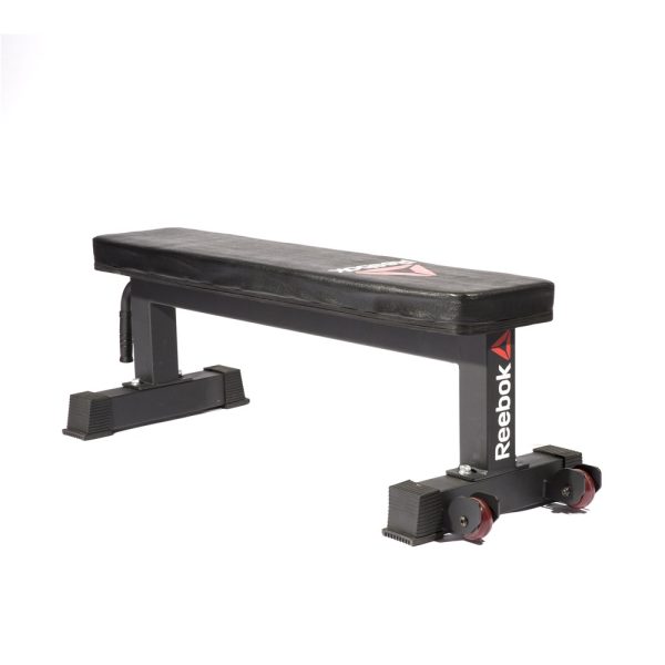 BANCO PLANO ENTRENAMIENTO MANCUERNAS REEBOK - Imagen 2