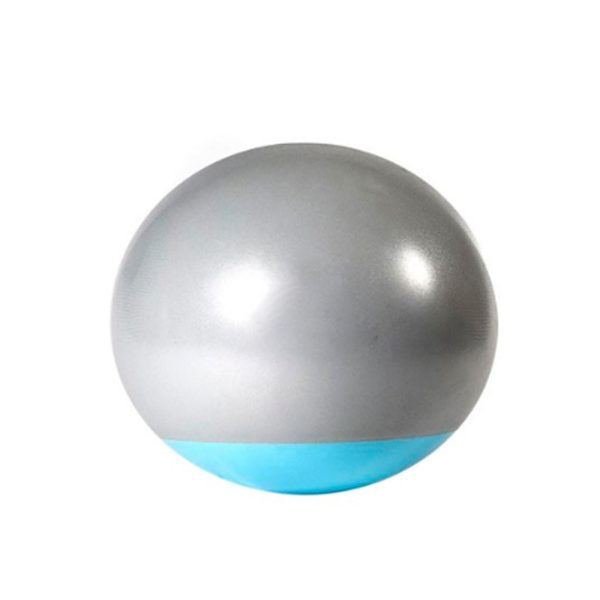Pelota de pilates Reebok 75 cm gris/celeste - Imagen 2