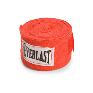 Par De Vendas De Boxeo Pro Everlast 304 X 5 Cm Color Rojo