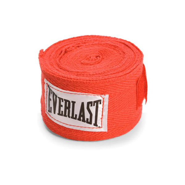 Par De Vendas De Boxeo Pro Everlast 304 X 5 Cm Color Rojo