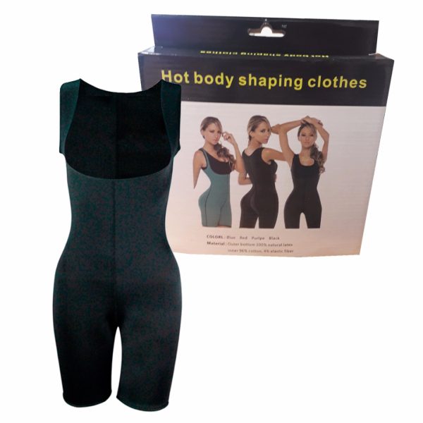 Body Enterito Modelador Reductor Neopreno Negro - Imagen 2