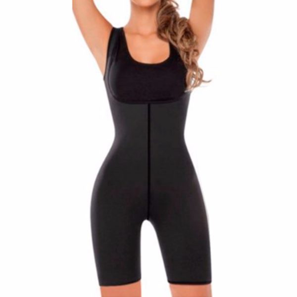 Body Enterito Modelador Reductor Neopreno Negro - Imagen 3