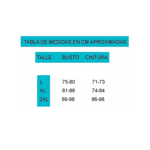 FAJA CHALECO NEOPRENO REDUCTOR DAMA FITNESS - Imagen 5