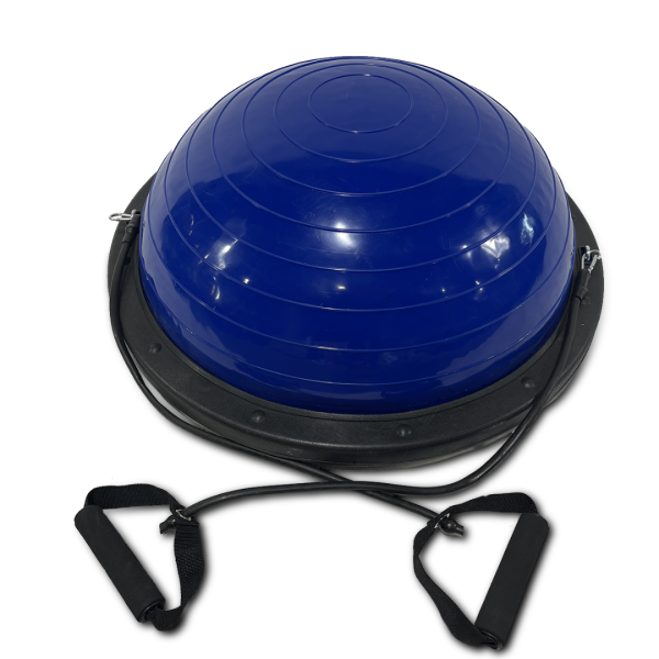 Medio Balón Plataforma Bosu Ball Esfera Con Bandas - Imagen 2