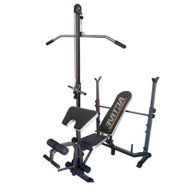 BANCO MUSCULACIÓN POLEA ALTA FITNESS ACTIVE TRAINNING - Imagen 2