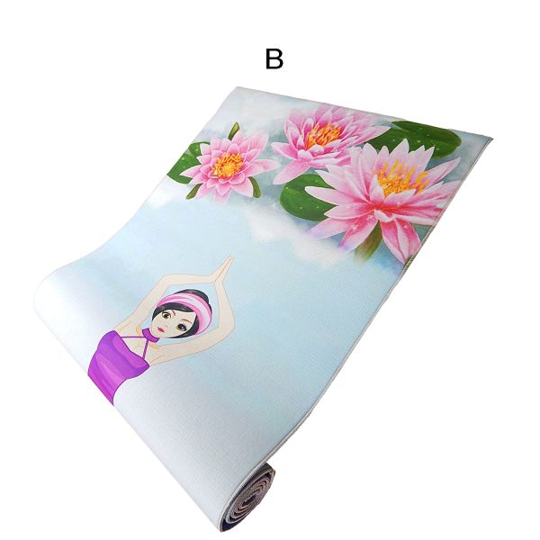 Colchoneta Yogamat Estampada Pilates Gimnasia 5mm - Imagen 7