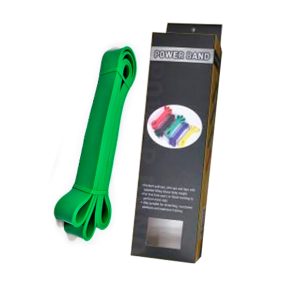 BANDA ELÁSTICA SUPER BAND RESISTENCIA 30MM VERDE CAJA