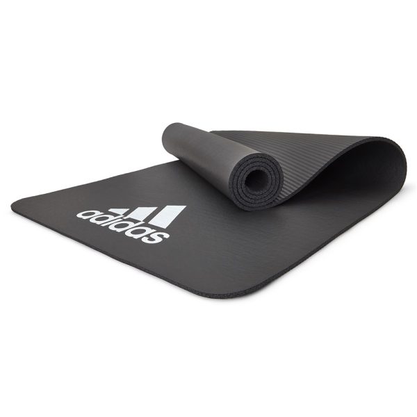Colchoneta yoga mat adidas 7mm gris oscuro