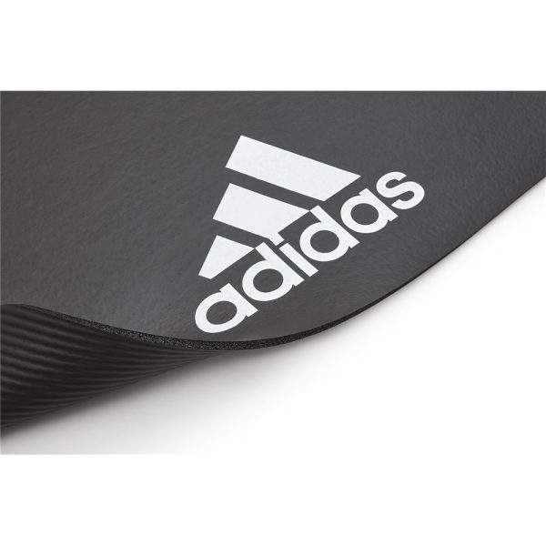 Colchoneta yoga mat adidas 7mm gris oscuro - Imagen 4