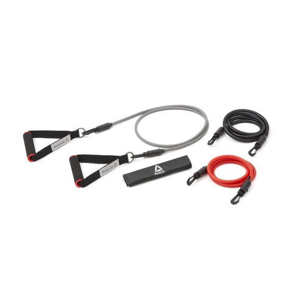 Set Bandas De Resistencia PowerTube Reebok 3 niveles