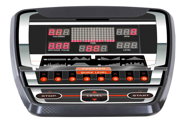 ELÍPTICA FRONT DRIVE 3800EP ATHLETIC - Imagen 2
