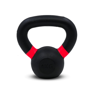 Pesa Rusa Kettlebell Athletic 4kg Con Anillo Color Supergym