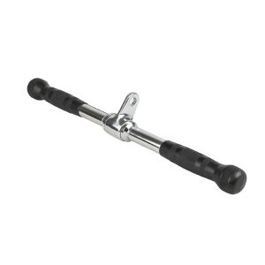 Barra Corta Recta Para Polea Con Empuñadura Biceps Triceps
