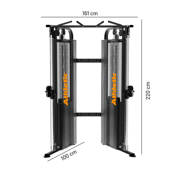 GIMNASIO MULTIFUNCIÓN ACADEMY FUNCTIONAL 2100MS ATHLETIC - Imagen 3