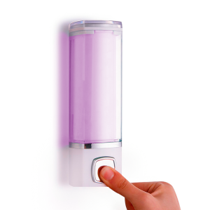 DISPENSADOR ALCOHOL/JABÓN EN GEL 280ML 5*6*20CM