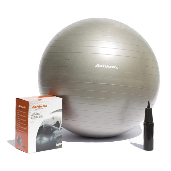 Pelota De Pilates 75cm Gimnasia Garantía + Inflador Athletic