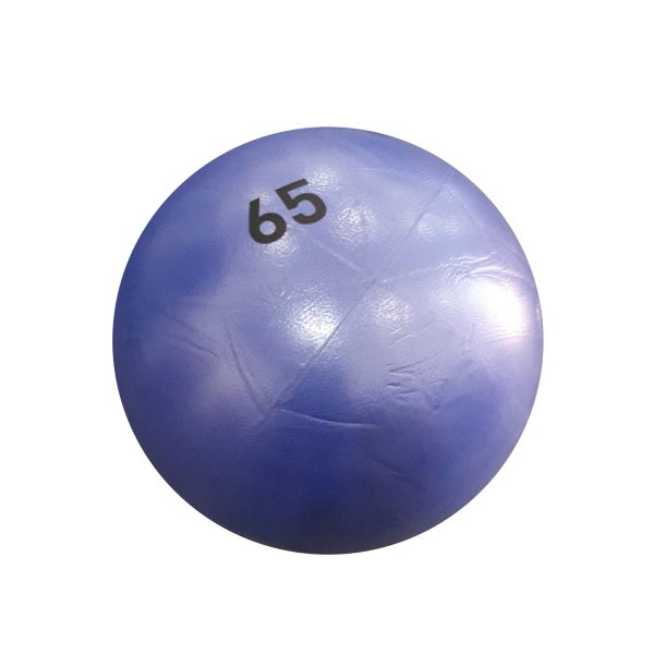 Pelota de pilates Adidas 65cm violeta c/negro - Imagen 2