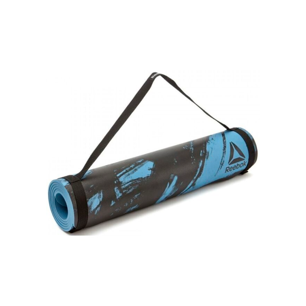 Colchoneta Ecológica Yoga Mat Reebok Camuflada Azul 4mm - Imagen 4