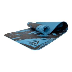 Colchoneta Ecológica Yoga Mat Reebok Camuflada Azul 4mm