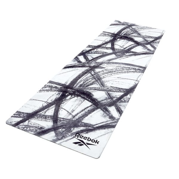 Colchoneta Ecológica Yoga Mat Reebok - Camuflada Blanca 4mm - Imagen 2