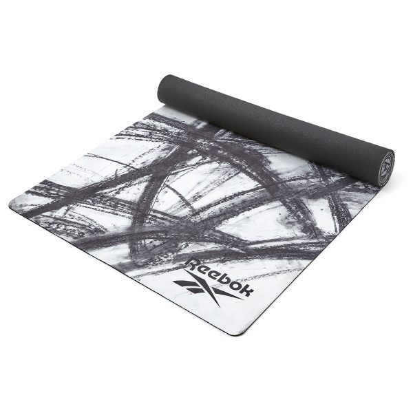 Colchoneta Ecológica Yoga Mat Reebok - Camuflada Blanca 4mm - Imagen 4