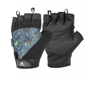 GUANTE DE ENTRENAMIENTO AZUL TALLE L ADIDAS