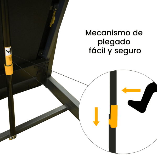 Caminador Athletic 520t plegable - Imagen 9