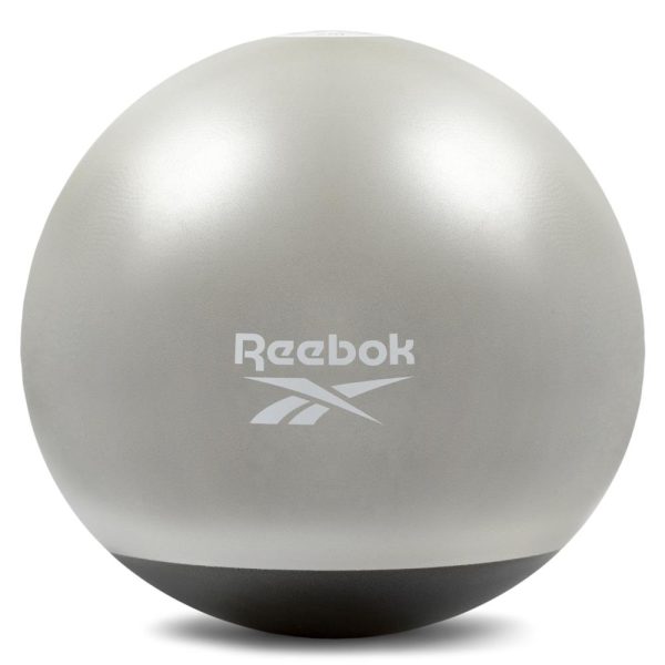 Pelota de pilates gris c/negro Reebok 55cm