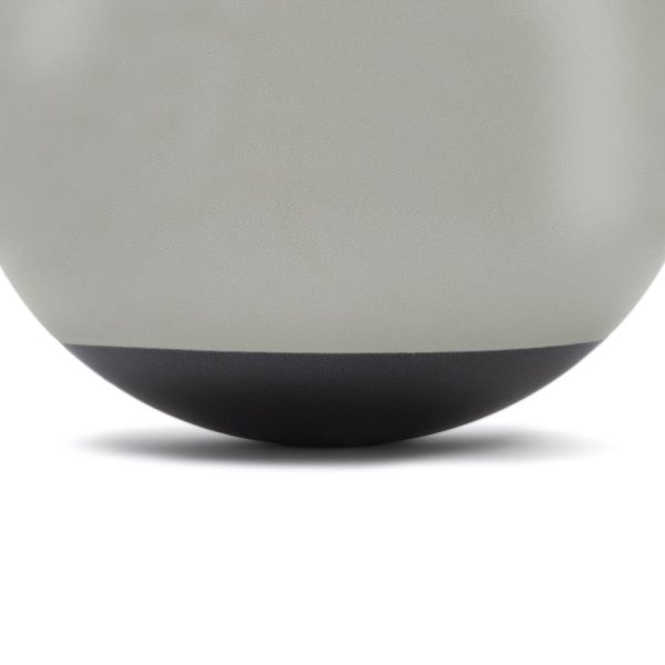 Pelota de pilates Reebok 75cm gris c/negro - Imagen 2