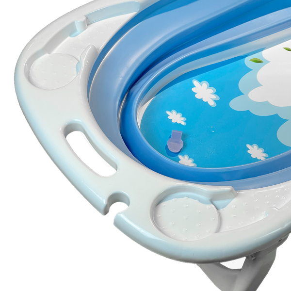 Bañito plegable para bebés con diseño - Imagen 5