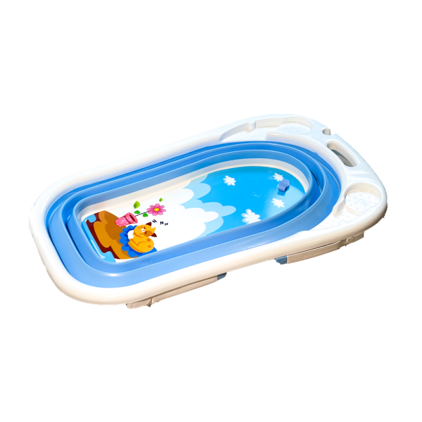 Bañito plegable para bebés con diseño - Imagen 4