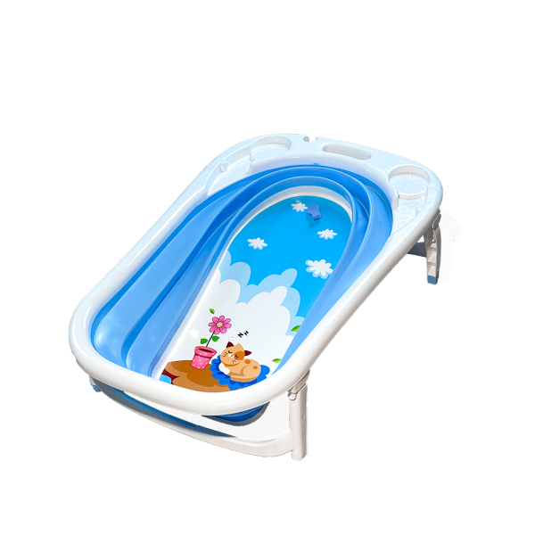 Bañito plegable para bebés con diseño - Imagen 2