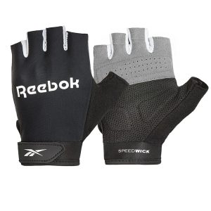 Guante de entrenamiento negro Reebok M
