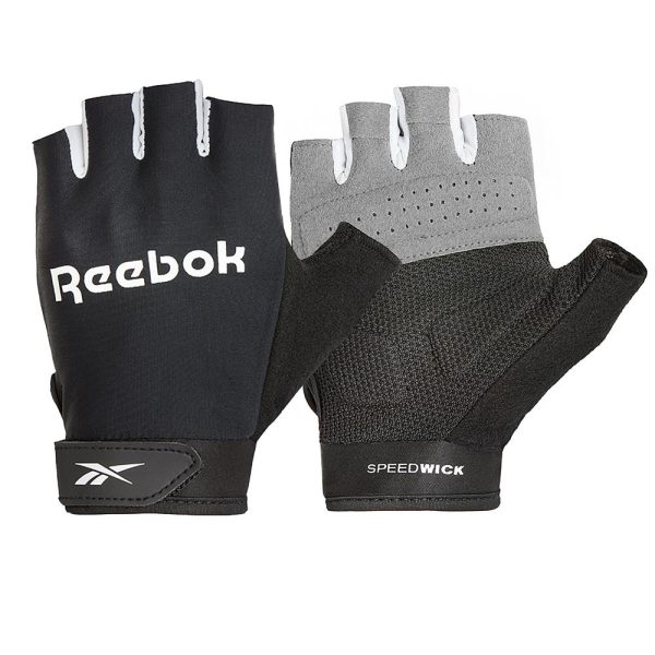 Guante de entrenamiento negro Reebok M