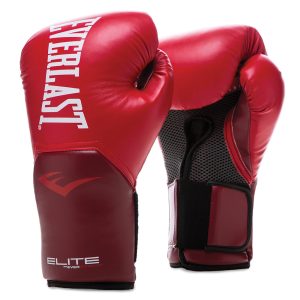 Guantes de Boxeo Pro Elite Everlast 10 oz rojo