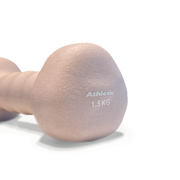 Mancuerna triangular de Neopreno Athletic 1,5 kg - Imagen 2