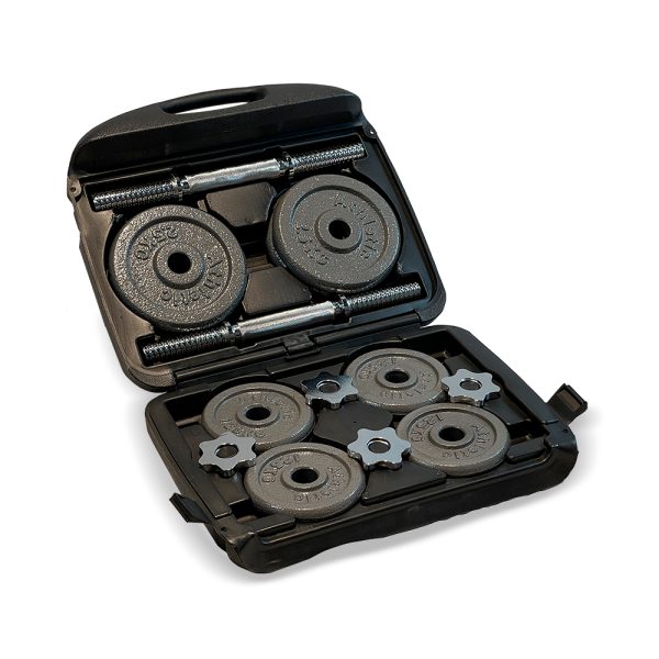 Valija de pesas gris hammertone Athletic 20KG - Imagen 2