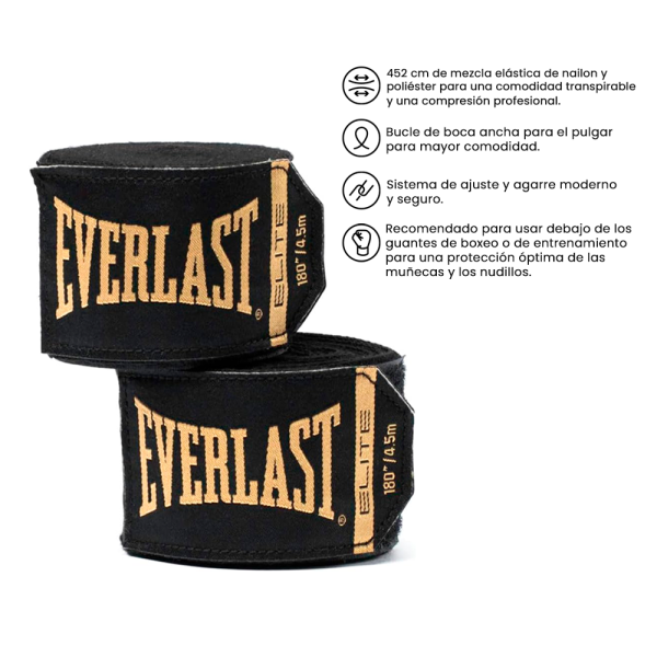 Vendas de Boxeo Elite Everlast - Imagen 5