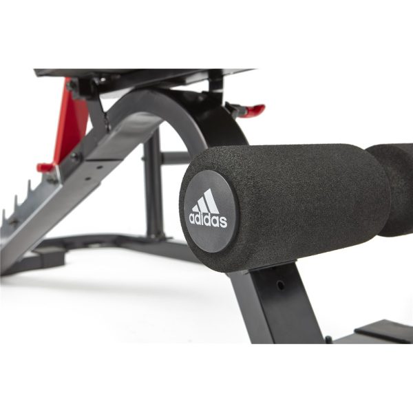 BANCO REGULABLE MULTIFUNCIÓN ENTRENAMIENTO PESAS ADIDAS - Imagen 6