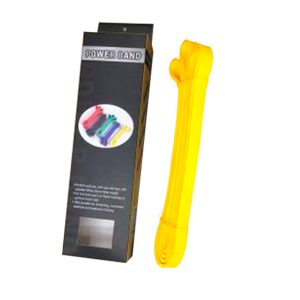 BANDA ELÁSTICA SUPER BAND RESISTENCIA 13MM AMARILLA CAJA