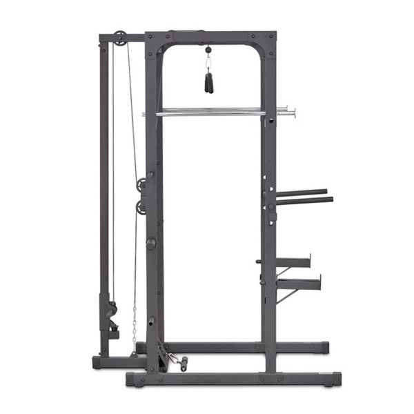JAULA RACK SENTADILLAS DOMINADAS CON SOPORTE POLEAS ADIDAS - Imagen 2