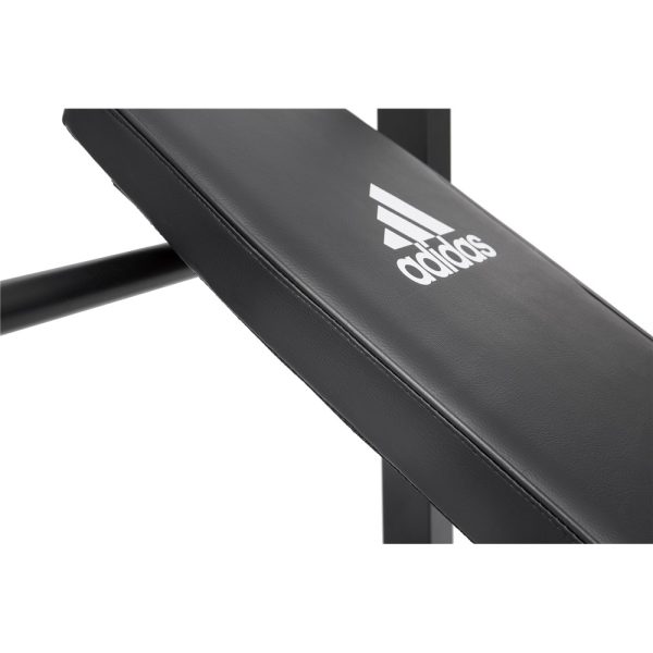 BANCO DE PECHO REGULABLE COMPLETO CON PESAS ADIDAS - Imagen 3