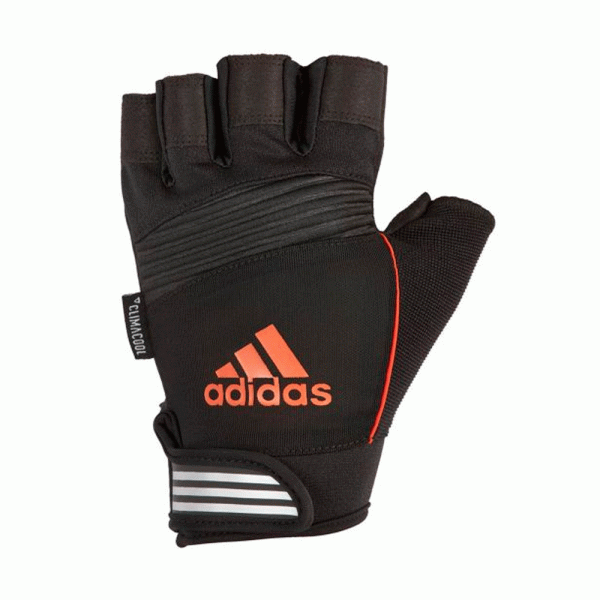 GUANTE PARA ENTRENAMIENTO NEGRO LOGO NARANJA L ADIDAS - Imagen 2
