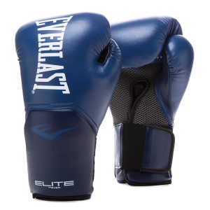 Guantes de Boxeo Pro Elite Everlast 12 oz azul