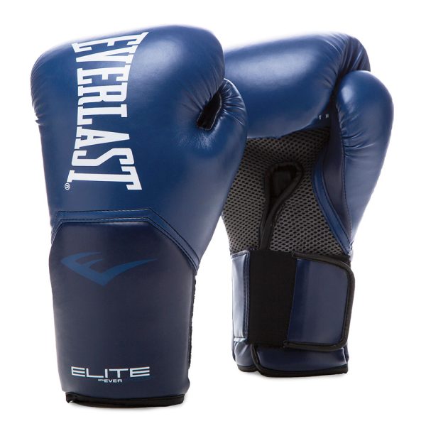 Guantes de Boxeo Pro Elite Everlast 12 oz azul