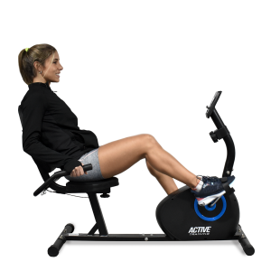 ERGOMETRICA HORIZONTAL ACTIVE - ODÓMETRO PULSÓMETRO