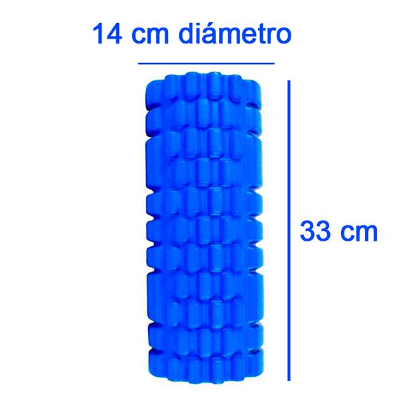 Rolo Sensitivo Rodillo 33 Cms Pilates Fitness Entrenamiento - Imagen 2