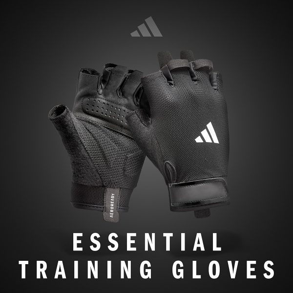 Guantes de entrenamiento Essential Blanco Adidas - S - Imagen 3